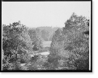 Golf course in the mountains, possibly a New York resort Classic, Vintage Wall Art
