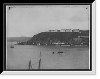 Historic Framed Print, [Quebec from Levis],  17-7/8" x 21-7/8"