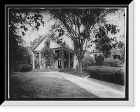 Historic Framed Print, Whittier's House, Danvers,  17-7/8" x 21-7/8"