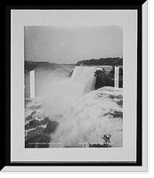 Historic Framed Print, American Falls from Goat Island, Niagara - 5,  17-7/8" x 21-7/8"