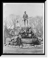 Statue of Capt. Parker, Lexington, Mass. - 2, Historic Reproduction