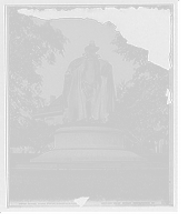 Historic Framed Print, Samuel Chapin Statue, Springfield, Mass.,  17-7/8" x 21-7/8"