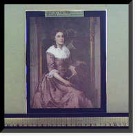 Unidentified woman sitting in front of mirror, full-length portrait Classic, Antique Poster