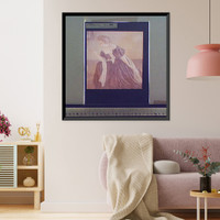 Historic Framed Print, The open fire - 2,  17-7/8" x 21-7/8"