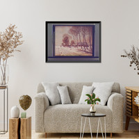 Snow clad fields in morning light - 2 Classic, Antique Wall Art