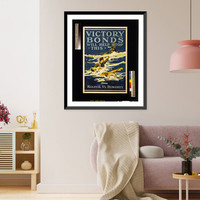 Victory Bonds will help stop this. Kulture vs. humanity, Vintage Poster
