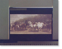 Historic Framed Print, The Horse Fair,  17-7/8" x 21-7/8"