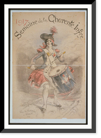 Historic Framed Print, 1917 Semaine de la Charente Infre,  17-7/8" x 21-7/8"