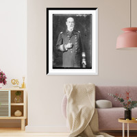 Historic Framed Print, Adm. G.H. Davis,  17-7/8" x 21-7/8"