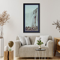 Niagara, Falls from below? Classic, Vintage Wall Art