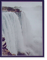 Historic Framed Print, Niagara, Horseshoe Falls II,  17-7/8" x 21-7/8"