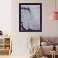 Historic Framed Print, Niagara, Horseshoe Falls II,  17-7/8" x 21-7/8"