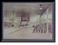 Historic Framed Print, Interior of Assembly Hall [i.e. the Amphitheater], Chautauqua, New York,  17-7/8" x 21-7/8"