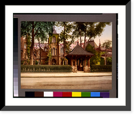 Historic Framed Print, The Little Church Around the Corner, New York City,  17-7/8" x 21-7/8"