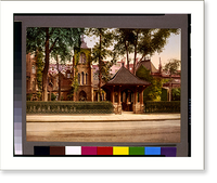 Historic Framed Print, The Little Church Around the Corner, New York City,  17-7/8" x 21-7/8"