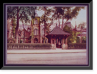 Historic Framed Print, The Little Church Around the Corner, New York City,  17-7/8" x 21-7/8"