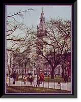 Historic Framed Print, Madison Square, New York - 5,  17-7/8" x 21-7/8"