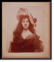 Historic Framed Print, La bella,  17-7/8" x 21-7/8"