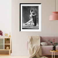 Historic Framed Print, Miss F. Sackville West,  17-7/8" x 21-7/8"