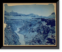 The Grand Canon sic of Arizona, up Granite Gorge, foot of Bright Angel Trail - 2 Classic, Antique Poster