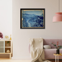 The Grand Canon sic of Arizona, up Granite Gorge, foot of Bright Angel Trail - 2 Classic, Antique Poster