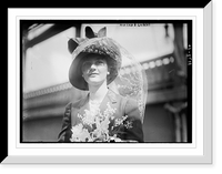 Historic Framed Print, Miss Lila B. Gilbert,  17-7/8" x 21-7/8"