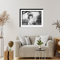 Historic Framed Print, Miss Lila B. Gilbert,  17-7/8" x 21-7/8"