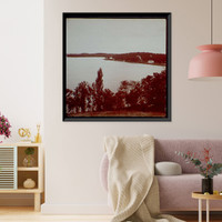 Historic Framed Print, Twin Lakes, Wis. - 6,  17-7/8" x 21-7/8"