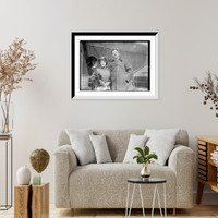 Historic Framed Print, Mr. and Mrs. Leo Sleczack,  17-7/8" x 21-7/8"