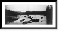 Lake de Amalia, Antique Print