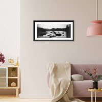 Lake de Amalia, Antique Print