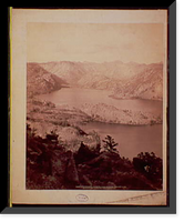 Historic Framed Print, Fremont's Peak and Lake, Wind River Mts., Wyo.,  17-7/8" x 21-7/8" Historic Framed Print, Fremont's Peak and Lake, Wind River Mts., Wyo.,  17-7/8" x 21-7/8"