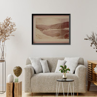 Summit of pools & Mammoth Hot Springs Hotel - 2, Vintage Poster