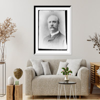 Historic Framed Print, A.O. Bacon,  17-7/8" x 21-7/8"