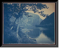Historic Framed Print, Delaware Water Gap - 4,  17-7/8" x 21-7/8"