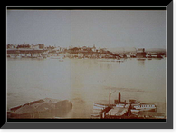 Historic Framed Print, Quebec from Levis - 7,  17-7/8" x 21-7/8"