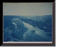 Up the Des Moines Valley, From C. & N. W. Ry. viaduct, Historic Reproduction