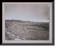 Historic Framed Print, Presidential Range from Bray Hill. Jefferson, White Mountains,  17-7/8" x 21-7/8"