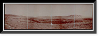 Presidential Range from Bray Hill. Jefferson White Mountains, Vintage Print