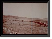 Presidential Range from Bray Hill. Jefferson White Mountains - 2, Vintage Print