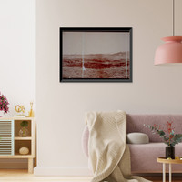 Presidential Range from Bray Hill. Jefferson White Mountains - 4, Vintage Wall Art