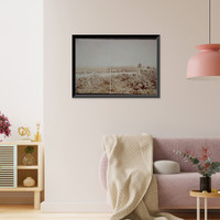 Historic Framed Print, Poland Spring From the Maine State Building - 6,  17-7/8" x 21-7/8"