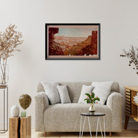 Historic Framed Print, The Grand Canon in Arizona - 4,  17-7/8" x 21-7/8"