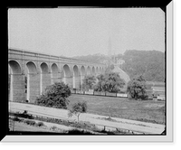 Historic Framed Print, High Bridge, Harlem River, New York - 2,  17-7/8" x 21-7/8"