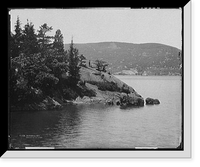 Historic Framed Print, Peekskill Bay, Narrows of the Hudson,  17-7/8" x 21-7/8"