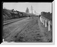 Historic Framed Print, Falls view station, Niagara Falls, New York,  17-7/8" x 21-7/8"