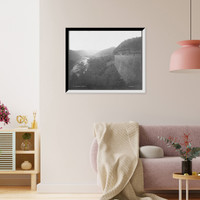 Cheat Mountain, Buckeye Wall, Antique Print