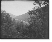 Crabtree gorge, seventeen mile grade, Vintage Wall Art