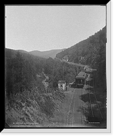 Historic Framed Print, East from seventeen mile grade,  17-7/8" x 21-7/8"