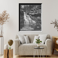 Historic Framed Print, The falls of the Blackwater - 3,  17-7/8" x 21-7/8"